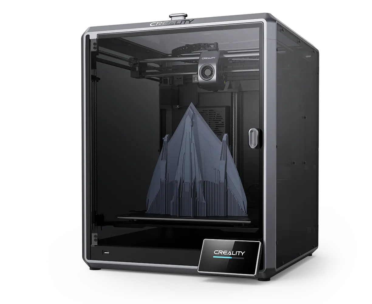 Creality K1 Max AI Impressora 3D rápida FDM Impressora 3D K1 Max tamanho de impressão 300*300mm