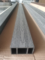 Revêtement extérieur en bois écologique, panneau mural WPC pour mur de jardin
