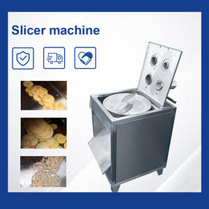 Commercial Electric Fruit Vegetable Slicer 304 Stainless Steel CE Certified | Adjustable Thickness Precise Cutting Machine - Product Image 5