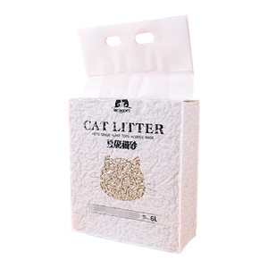 Fabricant de litière pour chat au tofu, Micro Dust Pipi Tao saveur originale 6L parfum thé vert, litière pour chat biodégradable à base de plantes - Product Image 4