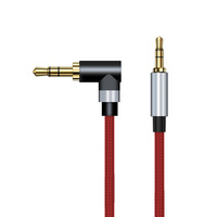 1.2M Angle Droit Mâle à Mâle Câble Auxiliaire Jack 3.5MM 90 Degrés Angle Droit-Câble Audio 3.5MM