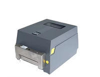Imprimante d'étiquettes de transfert de lavage d'étiquettes 300dpi Imprimante thermique de ruban de tissu de vêtement textile 110mm