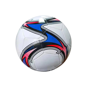 Balón de fútbol cosido a máquina, seguro, con certificación REACH, de PU, para uso en exteriores. - Product Image 1