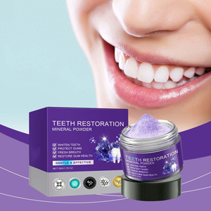 Poudre dentifrice <span class=keywords><strong>en</strong></span> gros, poudre nettoyante buccale professionnelle pour la santé dentaire, blanchiment des dents violet pour usage domestique, fournisseur <span class=keywords><strong>en</strong></span> vrac - Product Image 5