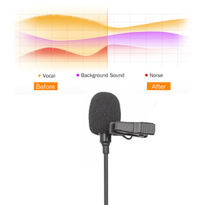 Tuyệt Vời Chất Lượng Âm Thanh Rời rạc Kênh USB-C Dual Cổ Áo Microphone Clip-On Ve Áo Microphone Cho Nhiều Livestream - Product Image 3