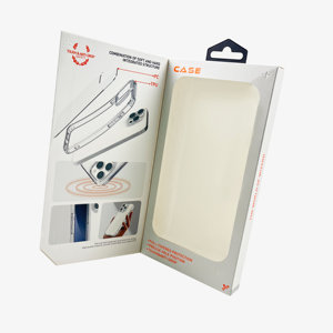 Biểu tượng tùy chỉnh điện thoại di động trường hợp gói hộp lật hộp giấy từ tính với vỉ khay điện thoại trường hợp <span class=keywords><strong>Box</strong></span> cho <span class=keywords><strong>iPhone</strong></span> 16 - Product Image 2