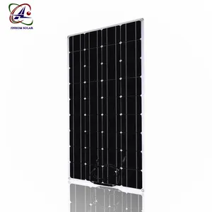 새로운 도착 애완 동물 블랙 화이트 광택 18.5 볼트 110 와트 모노 세미 유연한 태양 전지 패널
