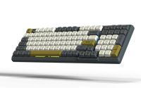 Clavier mécanique Motospeed K7 à 98 touches, interrupteur Gateron, filaire, échange à chaud, rétroéclairage RGB, USB Type-C, clavier de jeu pour PC portable