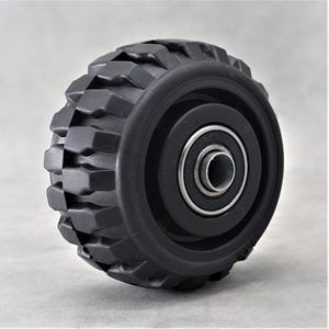 Bánh Xe Cao Su SS Off Road Bánh Xe Im Lặng 4 5 6 8 Inch Tất Cả Địa Hình - Product Image 5