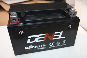 Batería de Motocicleta AGM YTX7A-BS de 12 V para Honda CG125 / CGL125 / <span class=keywords><strong>CB125F</strong></span> - Product Image 3