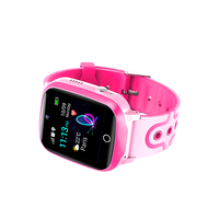 Reloj Inteligente para Niños con Banda de Silicona Cuadrada, SIM 2G, Videollamada, SOS, Cámara, Rastreador LBS, Personalizable