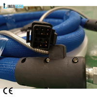 Tuyau chauffant électrique flexible haute température de 12 mm (PTFE) 20 MPa pour système de distribution de colle, huile, graisse ou cire
