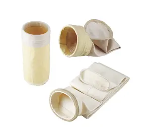7-Inch New Polyester Filter Fabric Sock Cement Steel Smelting Ferroalloy Chemical Mesh Filter Bag Dust Collection Retail