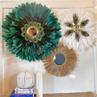 Ruban en tissu naturel à franges de plumes de paon pour la couture, idéal pour les projets DIY, vêtements, robes, accessoires de costume, décorations de fête et de mariage