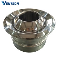 Diffuseur à buse sphérique en acier inoxydable pour système de climatisation VENTECH HVAC