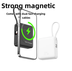 סוללת גיבוי ניידת <span class=keywords><strong>10000mAh</strong></span> עם טעינה אלחוטית מגנטית מהירה במיוחד 22.5W, כניסת USB C, טרנד 2026 - Product Image 2