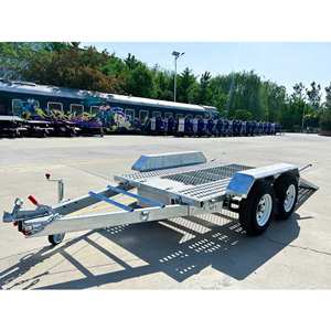 El fabricante está vendiendo actualmente un remolque tándem de 3 toneladas para excavadoras pequeñas. - Product Image 5