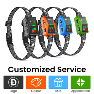 Venta al por mayor personalizado alta sensibilidad ultrasónico pitido vibración choque magnético recargable seguro sin ladridos <span class=keywords><strong>collar</strong></span> antiladridos para perro - Product Image 6