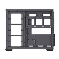 LOVINGCOOL 2027 Komputer Desktop Gaming Kustomisasi Terlaris USB3.0 Casing PC MATX E-Sports Kabinet Gaming Kaca Lengkung