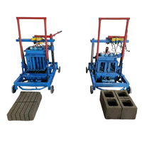 Machine à fabriquer des blocs de béton hydraulique manuelle avec moule personnalisable et haut rendement pour blocs creux