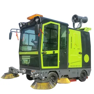 Industrial Road Street Sweeper Cleaning Machine Commercial Road Sweeper Truck Floor Scrubber Sweeping Machine