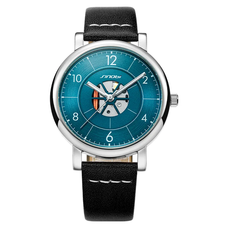 SINOBI Nice Price Good Quality Classical Luxury Made Watch Custom Made Waterproof Watches Tailored to You