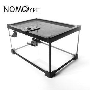 NOMOY PET новый прозрачный корпус для рептилий, резервуар для геккона, стеклянная террариумная клетка для рептилий, YL-07 - Product Image 5