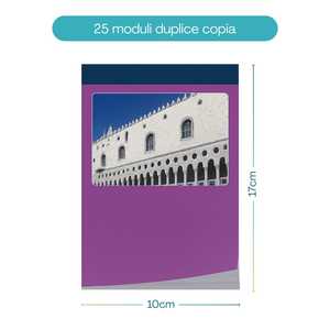 Blocchi per Ordini 25 Fogli Triplicati 17x10 Cm Autocopiabili per Hotel e Ristoranti - Product Image 2