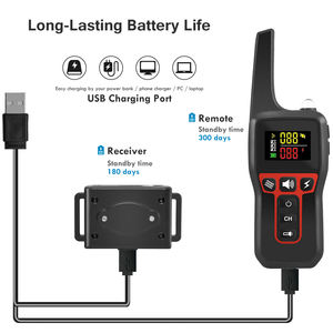 <span class=keywords><strong>Collar</strong></span> de Adiestramiento para Perros con Vibración y Sonido, Resistente al Agua IPx7, Control de Ladridos, <span class=keywords><strong>Collar</strong></span> Electrónico para Perros con Largo Alcance - Product Image 2