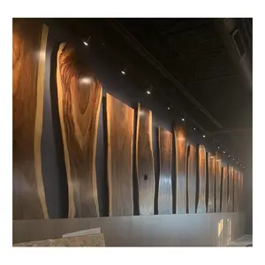 Usa Clients Feedback From Des Moines Lowa Arua Sushi Restaurant Live Edge Walnut Slab Tables