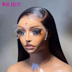 Parrucche Frontali in Pizzo HD con <span class=keywords><strong>Capelli</strong></span> Umani Brasiliani Grezzi, Parrucche Frontali in Pizzo 13x6 per Donne di Colore, Parrucche HD in Pizzo Completo Senza Colla - Product Image 1