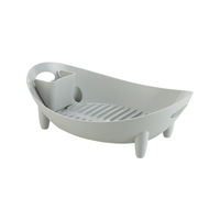 Choix amusant Type debout égouttoir à vaisselle en plastique égouttoir organisateur de cuisine panier de drainage organisation de stockage à domicile en gros