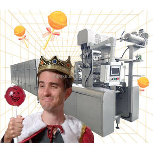 เครื่องทำอมยิ้มแบบอัตโนมัติคุณภาพสูงพิเศษพร้อมส่วนประกอบ PLC แกนหลักใหม่สำหรับการผลิตขนมโรงงานอาหาร - Product Image 1