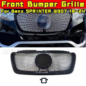 Tiras Decorativas para Parrilla Delantera de Coche, Kit de Carrocería para Parrilla Delantera, para Mercedes Benz SPRINTER W907 2018-2024, Exterior - Product Image 2