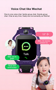 <span class=keywords><strong>Montre</strong></span> Connectée Enfant Z6 Appel Téléphonique GPS Traceur LBS Anti-Perte Bracelet Intelligent 2G <span class=keywords><strong>Montre</strong></span>-Bracelet pour Enfants IP67 SOS Q19 - Product Image 5