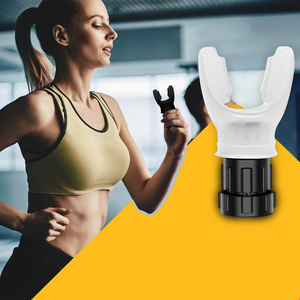 Dispositivo de Exercício Pulmonar para Melhorar o Desempenho Atlético, Treinador de Respiração com Resistência Ajustável - Product Image 1