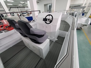 Allsea 25ft 7.5m <span class=keywords><strong>Barca</strong></span> da Pesca in <span class=keywords><strong>Alluminio</strong></span> <span class=keywords><strong>Inaffondabile</strong></span> con Motore Fuoribordo, Console Centrale e Certificazione CE - Product Image 2