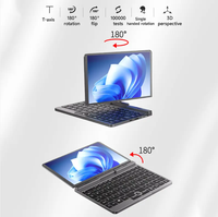 Vente chaude 2-en-1 Mini 8 pouces Intel Alder Lake N100 CPU écran tactile ordinateur portable 12GB DDR5 1TB SSD WiFi 6 Portable