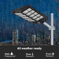 Lampu Jalan Tenaga Surya Terpadu LED All in One, Sensor Gerak Jarak Jauh, Tahan Air IP67, Baterai LiFePO4 500W 800W 1000W, Promo Panas