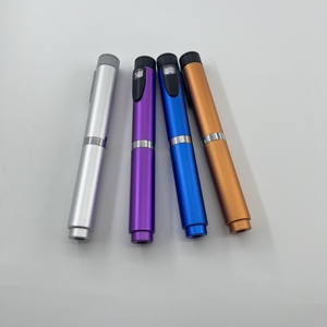 Reusable Metal Dosing <b>Pen</b> with Metal Cap Ergonomic Grip for 3ml Cartridge Custom Logo OEM Packaging Device - Product Image 4
