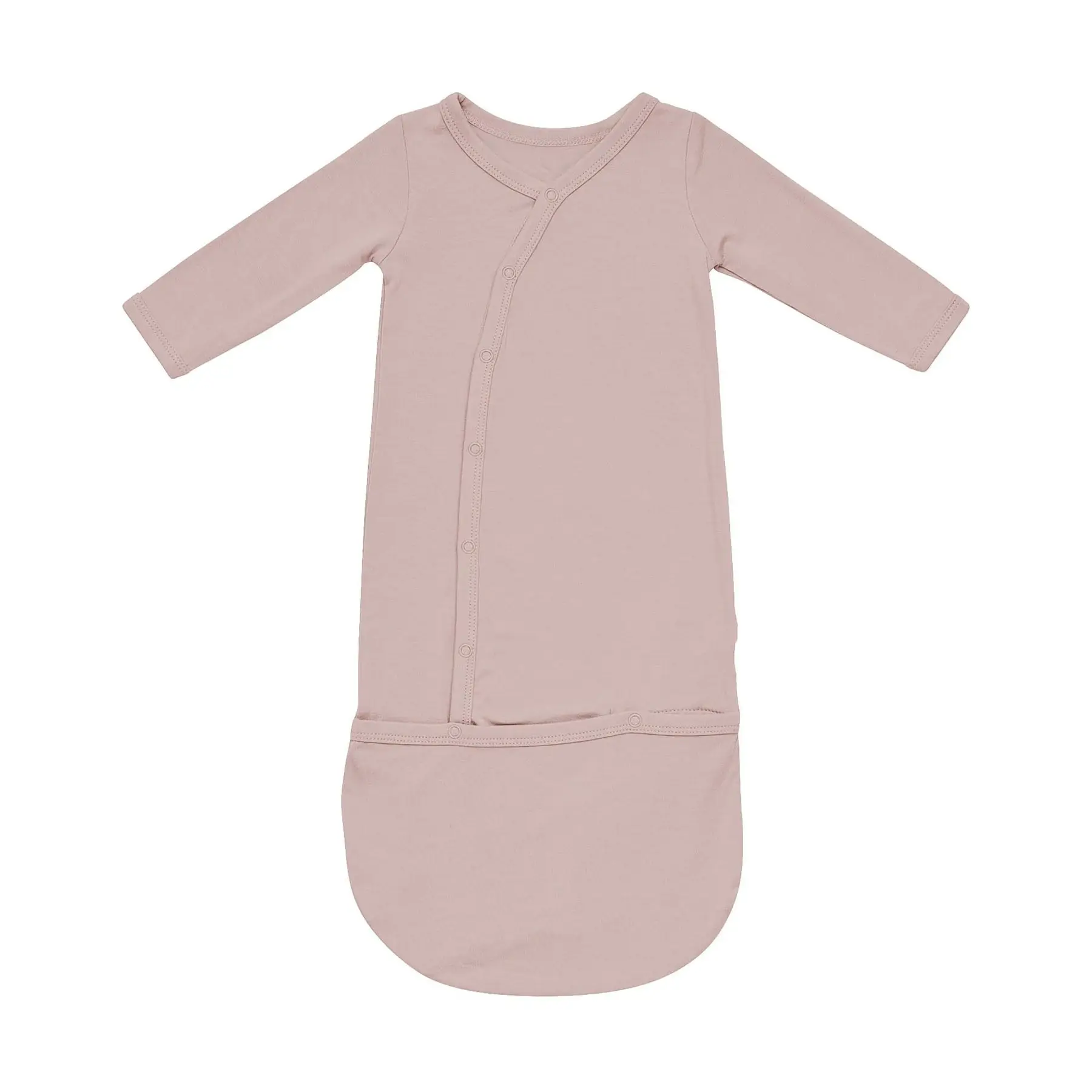 新しいデザインの幼児用寝袋100% 竹製スリープサックベビーボタンベビー寝袋