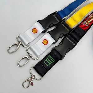 無料サンプル 高品質 ランヤード 格安 名入れロゴ入り ウェビングランヤード ジャカード織りランヤード カスタムロゴ入り - Product Image 4