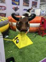 Machine de combat de taureau mécanique gonflable de qualité commerciale pour l'extérieur, pour la compétition