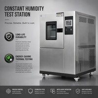 Cámara de Prueba de Humedad y Temperatura Alta y Baja de Acero Inoxidable, Equipo de Laboratorio de Estabilidad Climática Programable de Fábrica