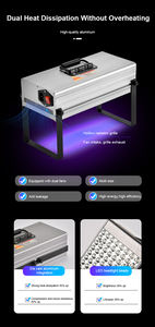 <span class=keywords><strong>Lampe</strong></span> de séchage rapide Tacway <span class=keywords><strong>UV</strong></span> à durcissement ultraviolet 395 nm pour colle, résine, huile verte, soudure, revêtement de carte de circuit imprimé, tube LCD, bureau - Product Image 5