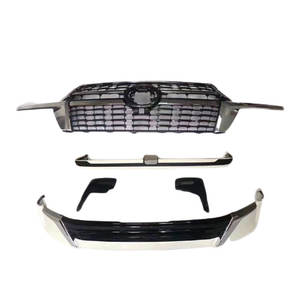 Calandre haute qualité pour voiture, Kit de motorisation de pare-choc avant, carrosserie pour <span class=keywords><strong>Toyota</strong></span> Land Cruiser <span class=keywords><strong>200</strong></span> <span class=keywords><strong>LC</strong></span> <span class=keywords><strong>200</strong></span> Lc200 <span class=keywords><strong>2021</strong></span> - Product Image 1