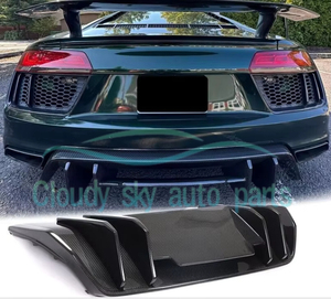 Diffuseur arrière en fibre de carbone sèche préimprégnée YT pour <span class=keywords><strong>R8</strong></span> Gen 2 <span class=keywords><strong>V10</strong></span> Coupé 2016 - <span class=keywords><strong>2018</strong></span> - Product Image 5