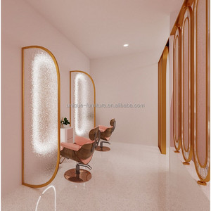 Belle conception d'accessoires de salon de coiffure station de salon de coiffure avec miroir extension de cheveux salon de beauté <span class=keywords><strong>studio</strong></span> fournitures de salon de coiffure - Product Image 6