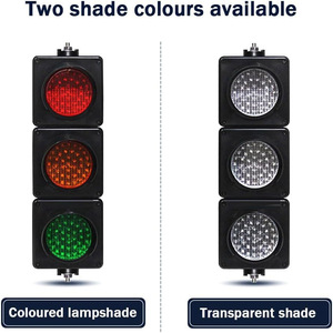 ストリートアルミソーラーパワーエンジニアグレードポータブル4500lm 85v 3色LED交通信号ライト - Product Image 5