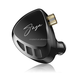 Écouteurs intra-auriculaires KZ Saga <span class=keywords><strong>Studio</strong></span> Monitoring <span class=keywords><strong>HiFi</strong></span>, réponse en fréquence large, écouteurs filaires tout métal pour professionnels - Product Image 2